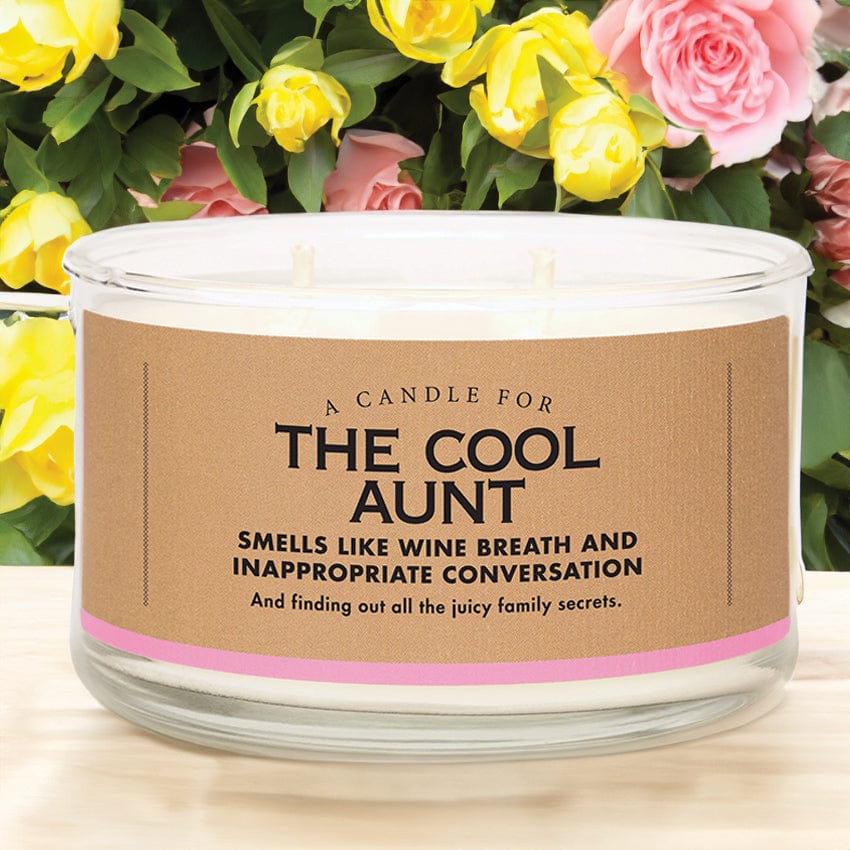 A Candle For The Cool Aunt - Whiskey River  - Funny Candle