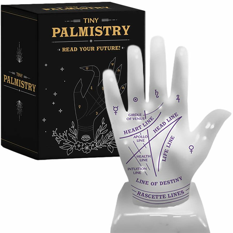 Tiny Palmistry Palm Reading Book + Hand - Running Press