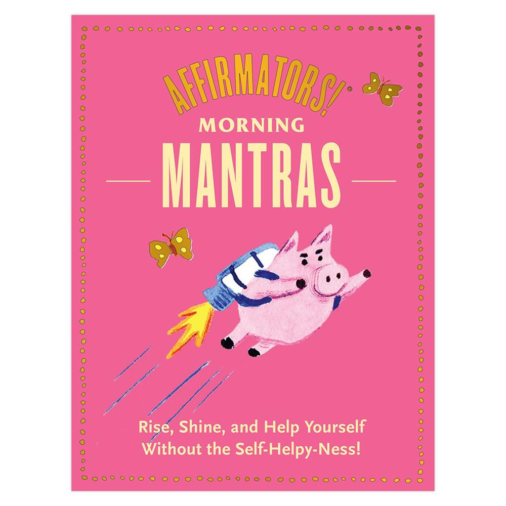 Affirmators! Morning Mantras Card Deck - Unique Gift by Knock Knock