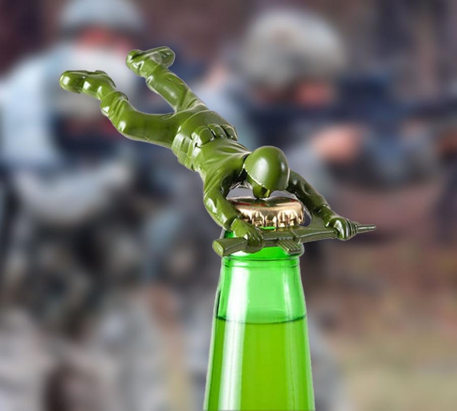 Army Man Bottle Opener - Unique Gift by One Hundred 80 Degrees