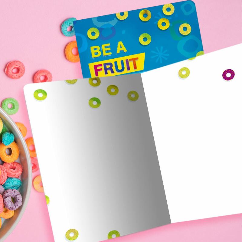 Be A Fruit Loop In A World Of Cheerios Greeting Card - Unique Gift by Tree Free Greetings