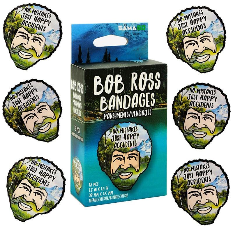 Bob Ross Bandages - Unique Gift by GamaGo