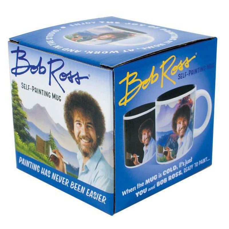 Bob Ross Self-Painting Heat Sensitive Mug - Unique Gift by Unemployed Philosophers Guild