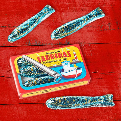 Chocolate Sardines in a "Tin" - Unique Gift by Matiz Espana