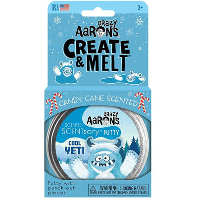 Cool Yeti Create + Melt Scented Putty - Unique Gift by Crazy Aaron's Thinking Putty