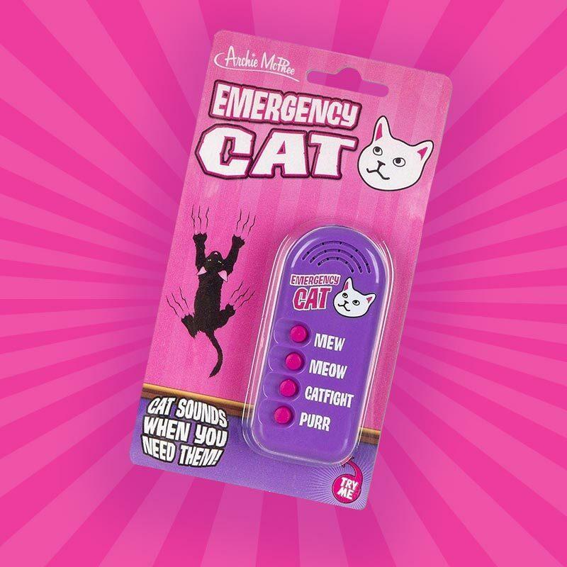 Emergency Cat Sound Machine - Unique Gift by Archie McPhee