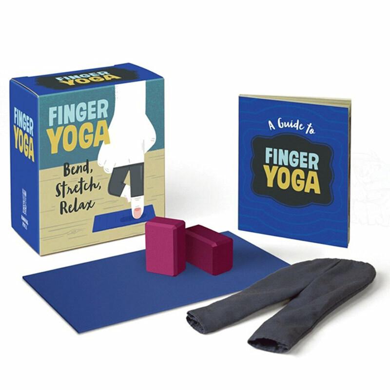 Finger Yoga Mini Kit - Unique Gift by Running Press