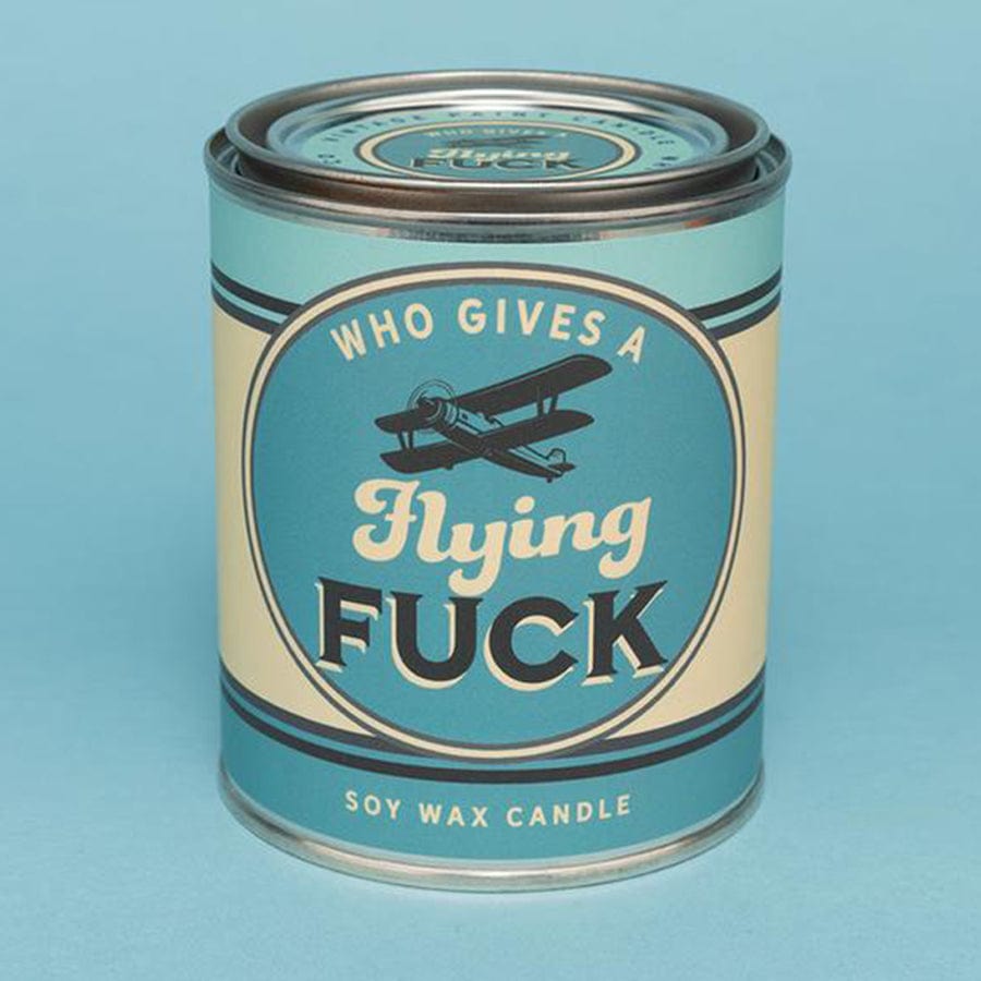 Flying Fuck Paint Can Candle - Unique Gift by Whiskey River Soap Co.