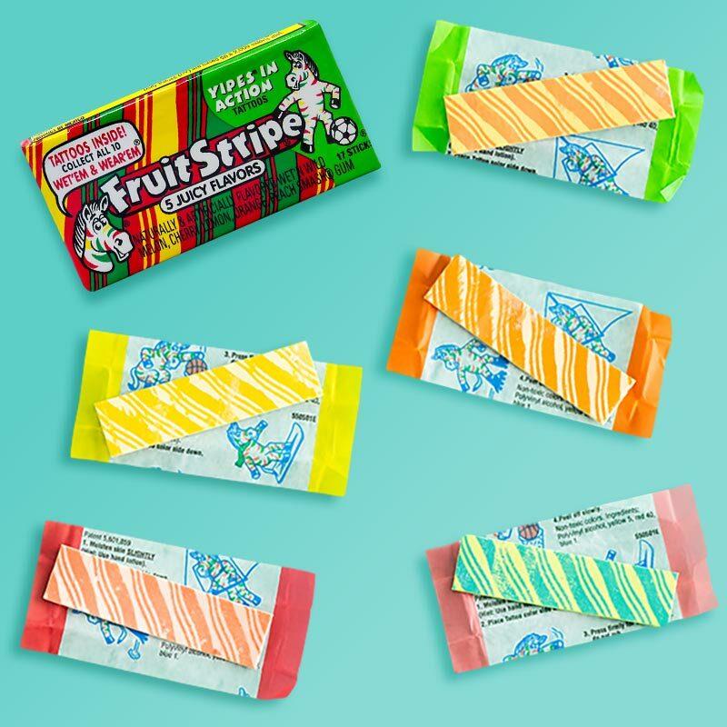 Fruit Stripe Throwback Gum - Unique Gift by Nassau Candy