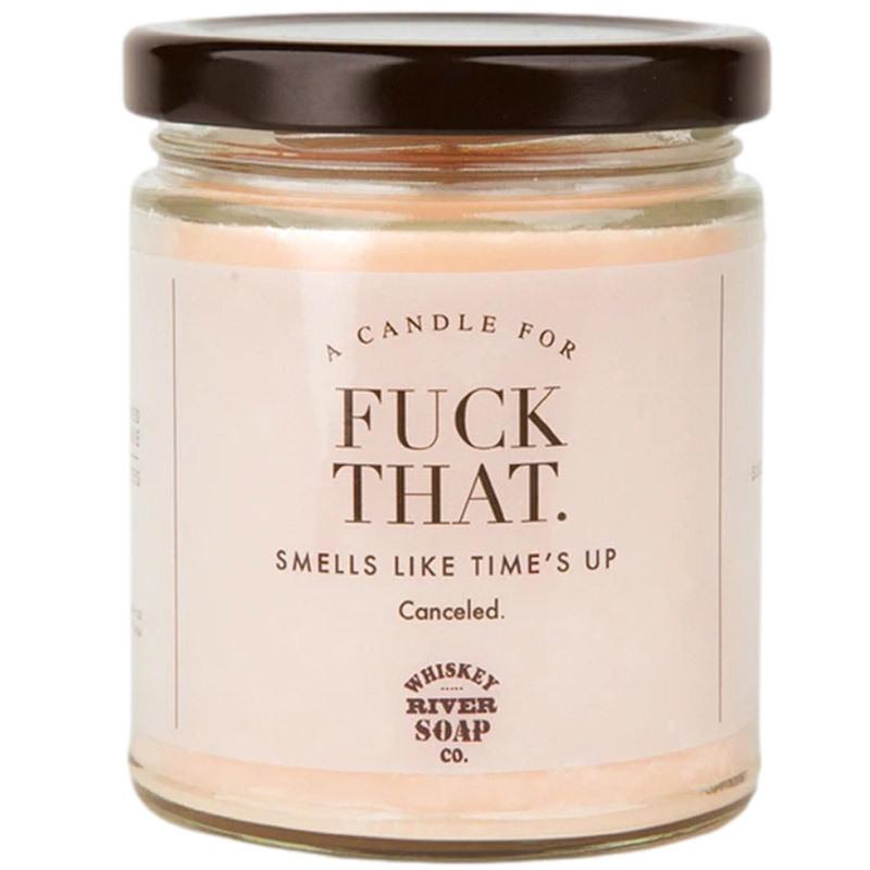 Fuck That Candle - Unique Gift by Whiskey River Soap Co.