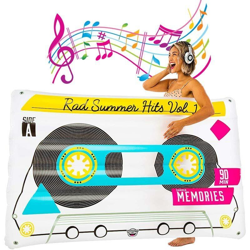 Gigantic Mixtape Pool Float - Unique Gift by BigMouth Toys