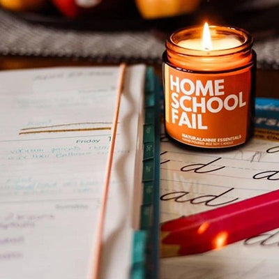 Home School Fail Candle - Unique Gift by NaturalAnnie Essentials