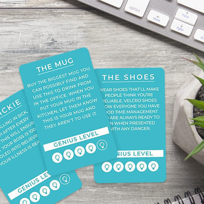 How To Appear Smart At Work Flashcards - Unique Gift by Gift Republic