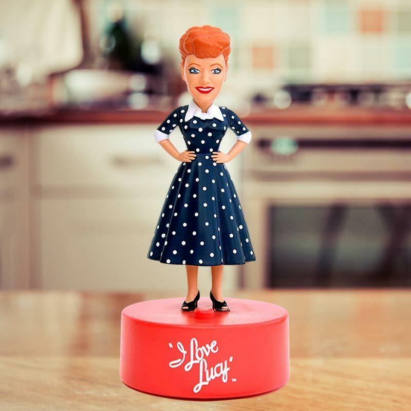 I Love Lucy Talking Bobble Figurine - Unique Gift by Running Press