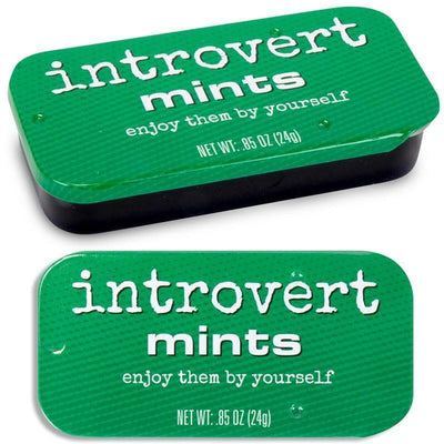 Introvert Mints - Unique Gift by Archie McPhee