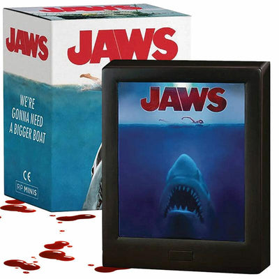 Jaws Mini Light Up Poster With Music - Unique Gift by Running Press