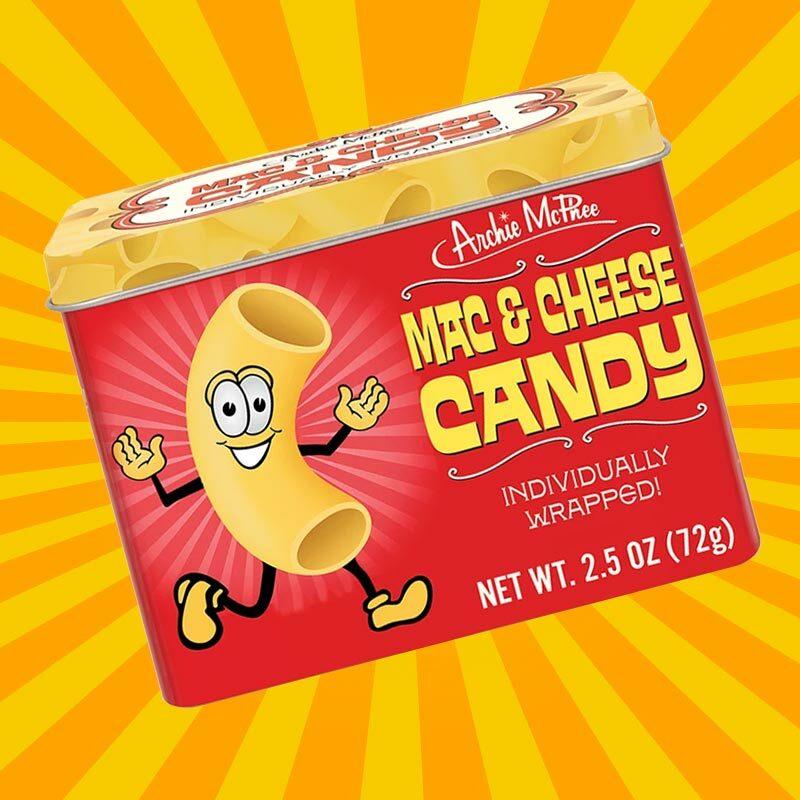 Mac & Cheese Candy - Unique Gift by Archie McPhee