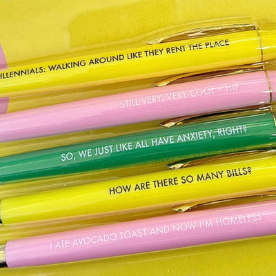 Millennial Pen Set - Unique Gift by Fun Club