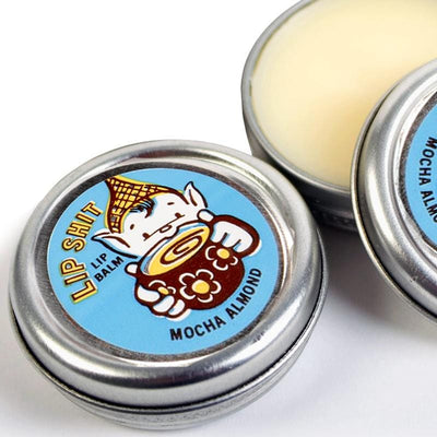 Mocha Almond Lip Shit Lip Balm - Unique Gift by Blue Q