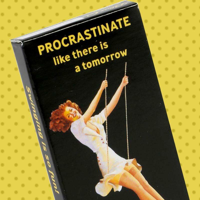 Procrastinate Like There Is A Tomorrow Gum - Unique Gift by Blue Q