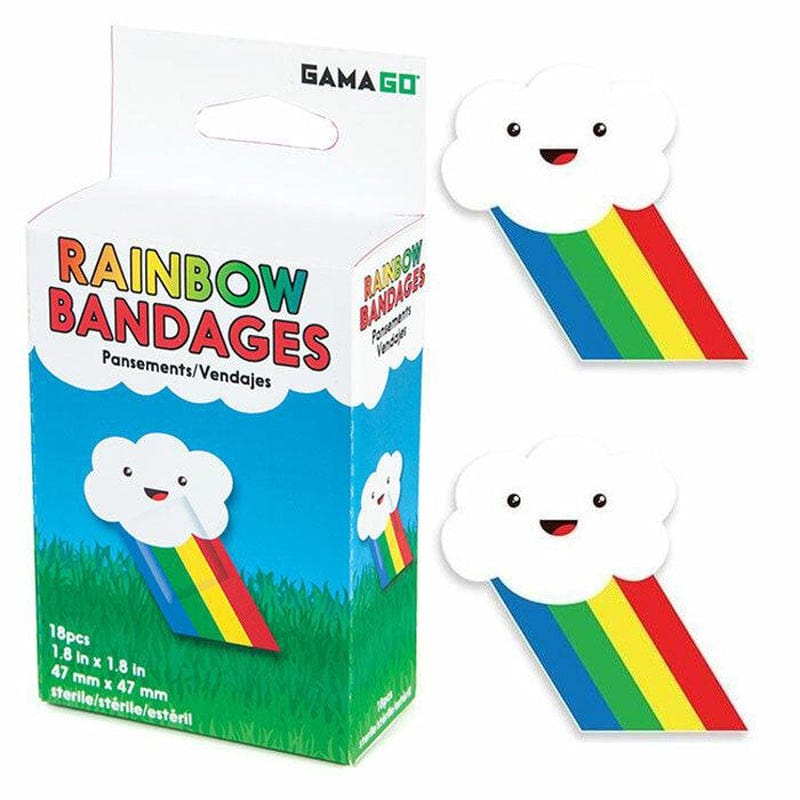 Rainbow Bandages - Unique Gift by GamaGo