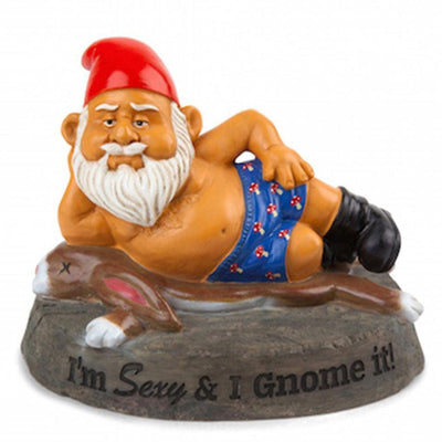 Sexy And I Gnome It Garden Gnome - Unique Gift by BigMouth Toys