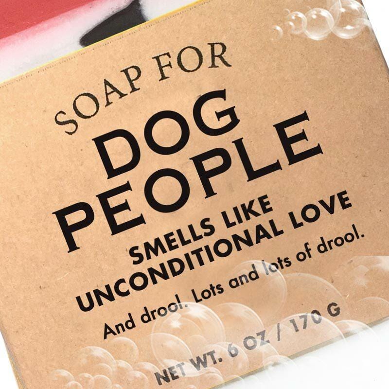 Soap For Dog People - Unique Gift by Whiskey River Soap Co.