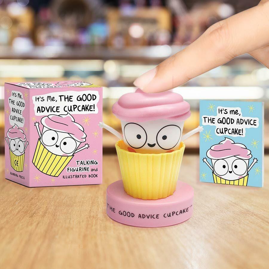 The Good Advice Talking Cupcake - Unique Gift by Running Press