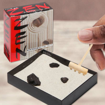 The Mini Zen Gardening Kit - Unique Gift by Running Press