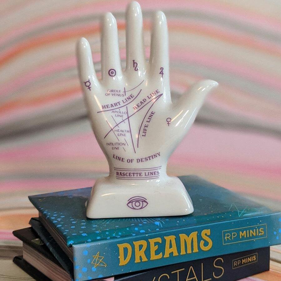 Tiny Palmistry Palm Reading Book + Hand - Unique Gift by Running Press