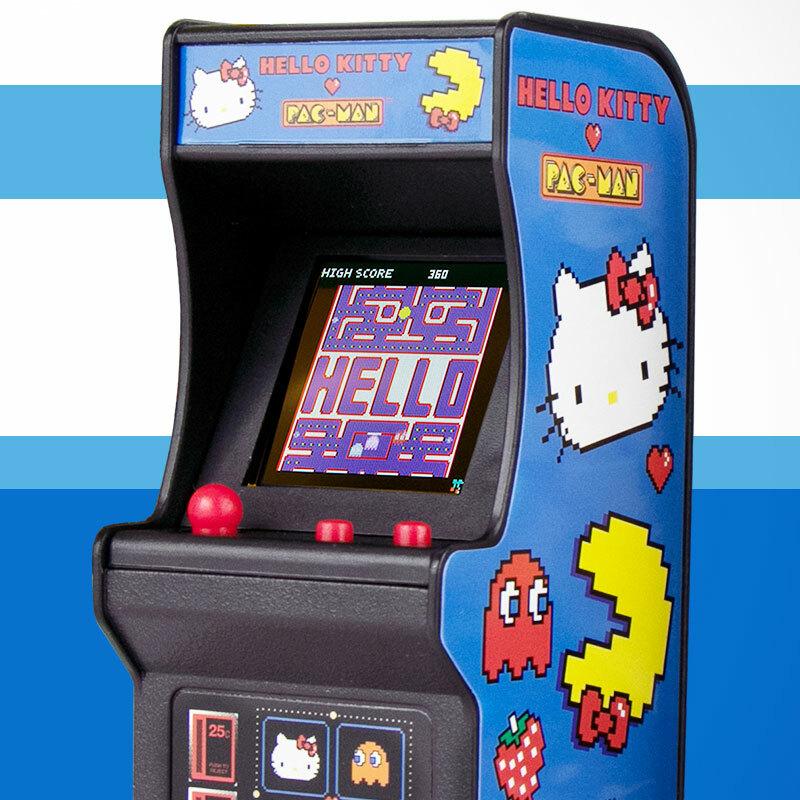 World's Smallest Hello Kitty Pac-Man Arcade Game - Unique Gift by Super Impulse