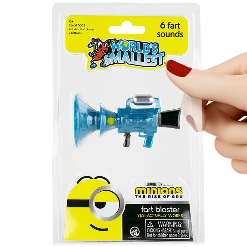 World's Smallest Minions Fart Blaster - Unique Gift by Super Impulse