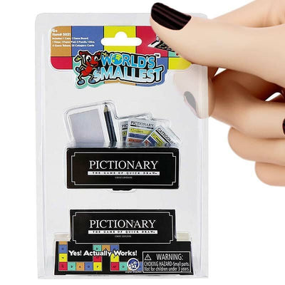 World's Smallest Pictionary - Unique Gift by Super Impulse