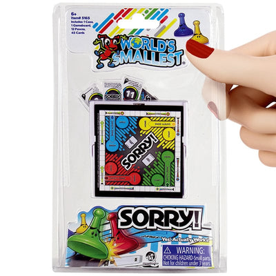 World's Smallest Sorry - Unique Gift by Super Impulse