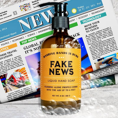 Fake News Liquid Hand Soap - Whiskey River Soap Co.