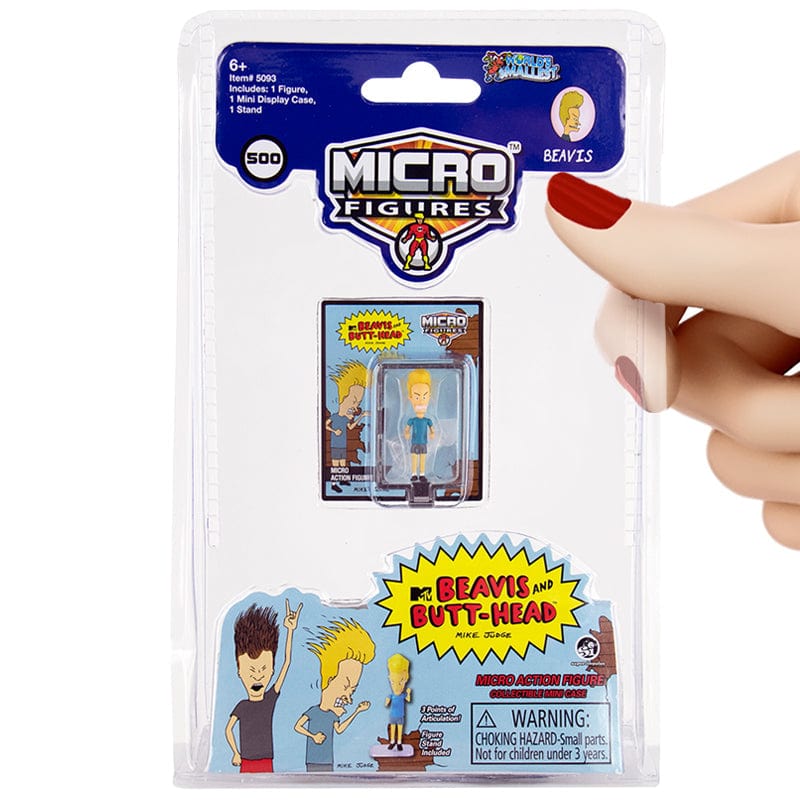 World’s Smallest Beavis and Butt-Head - Super Impulse - Micro Figures