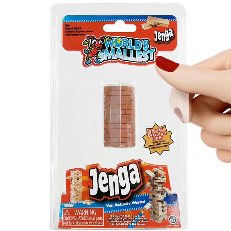 World's Smallest Jenga - Super Impulse