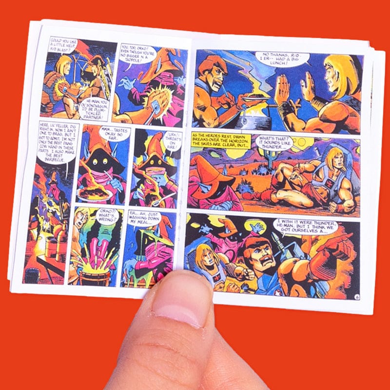 Worlds Smallest Masters Of The Universe Micro Comics Super Impulse 