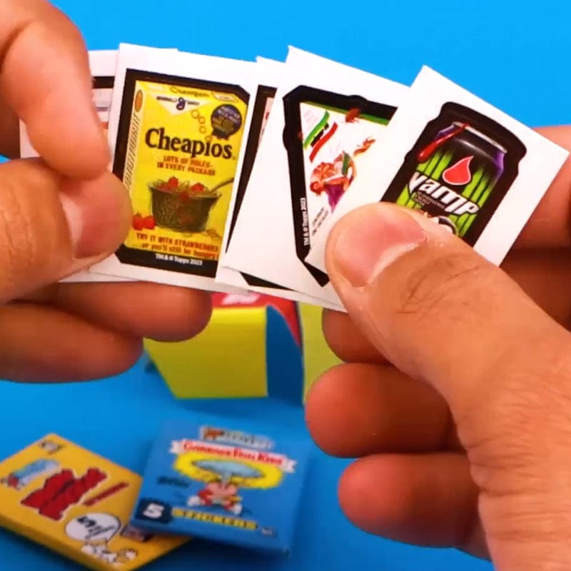 World's Smallest Topps Micro Cards Series 1 -Garbage Pail Kids (GPK) and Wacky Packages